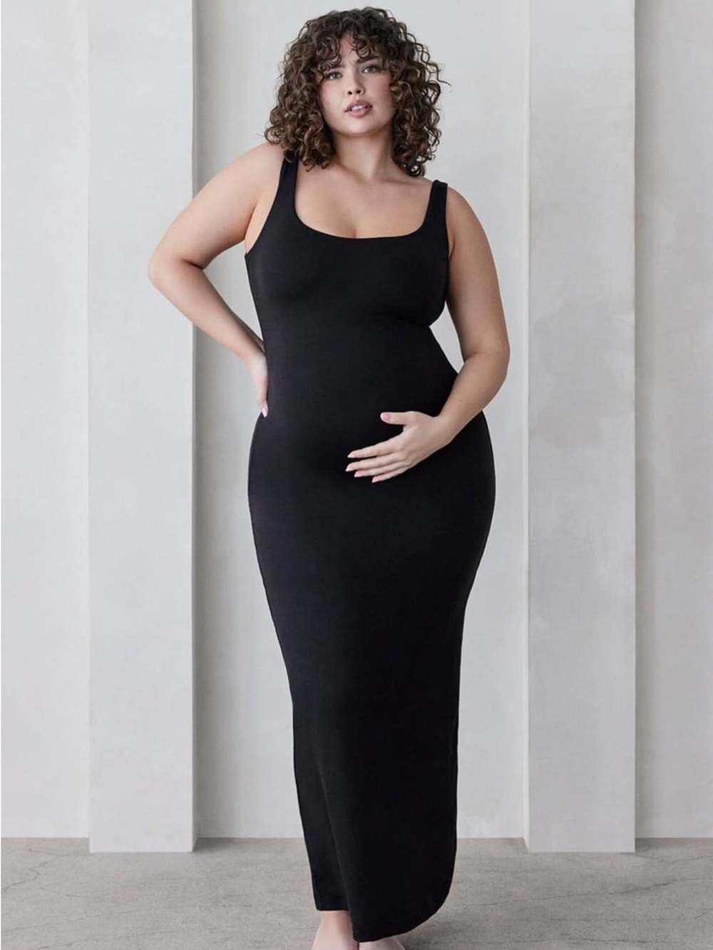 Bumpsuit Elle Dress Black Maxi Tank Sleeveless Womens Size S
